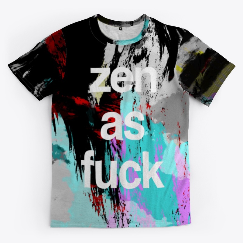 Zen As Fuck - Batik Tie-Dye Camouflage