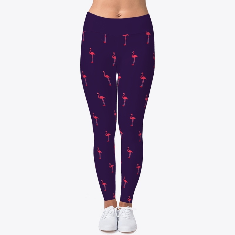 Pink Flamingo Patten Design
