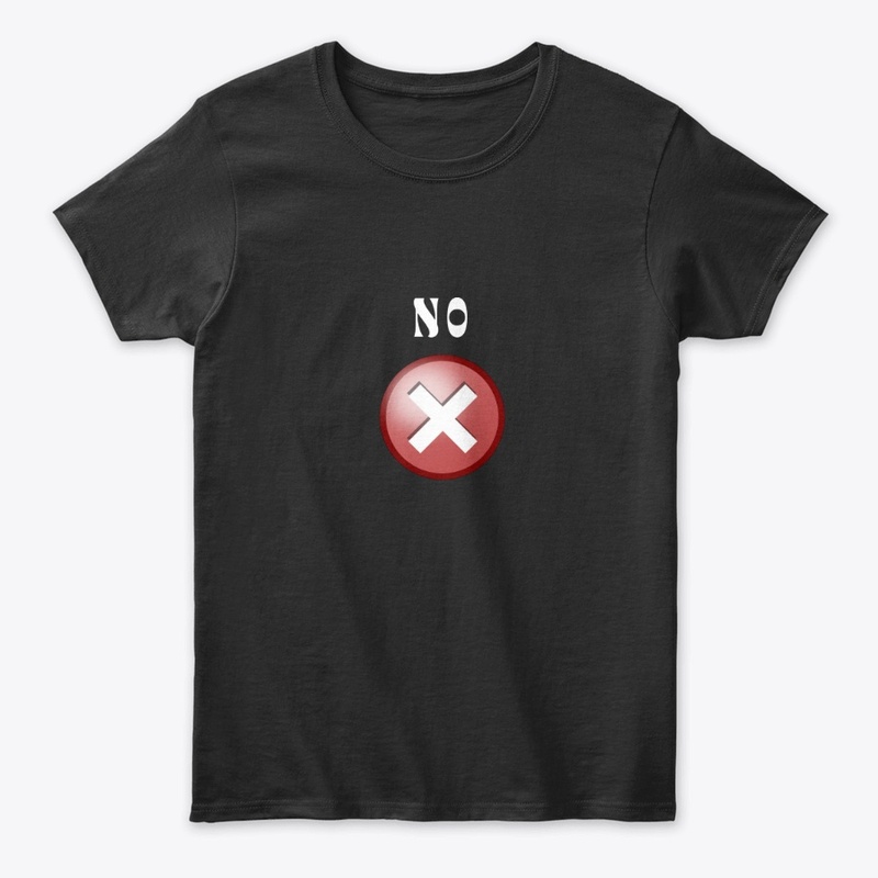 Say NO (White)