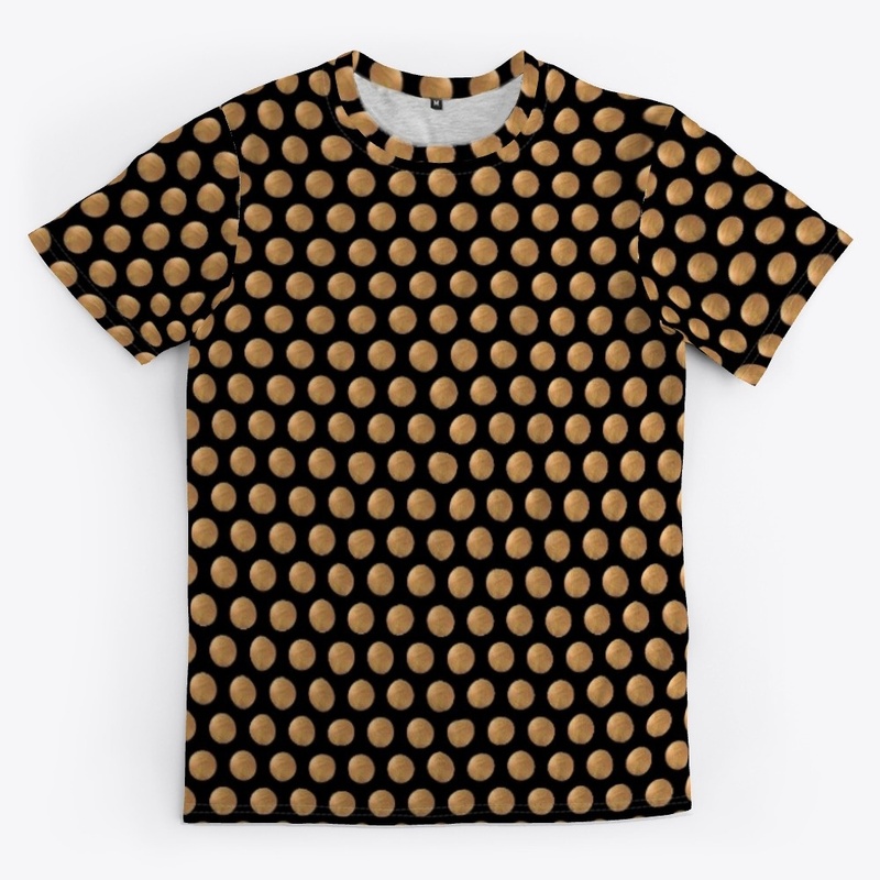 All  Over Print Polka Dot Sweatshirt