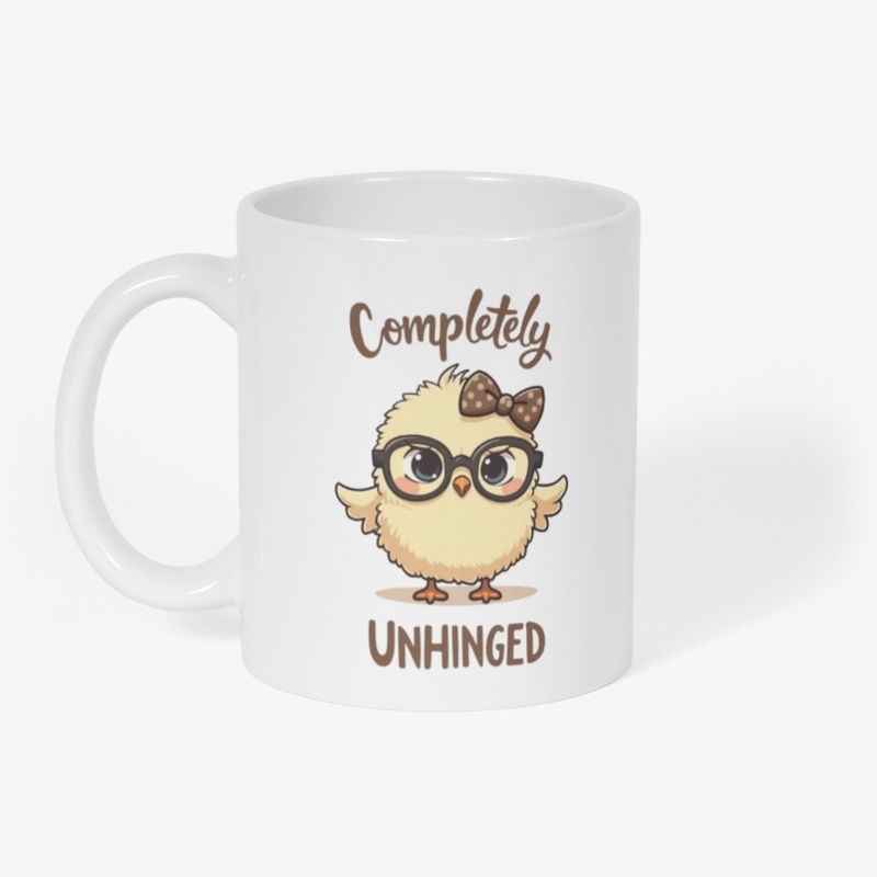 Completely Unhinged Funny Bird Shirt