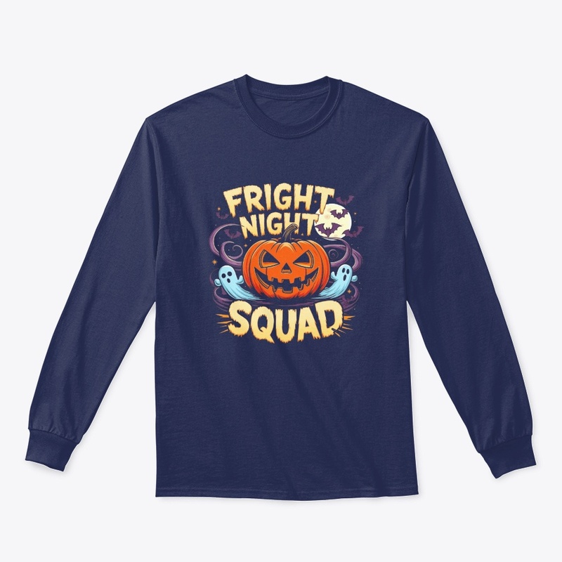 "Fright Night Squad Halloween pumpkin"