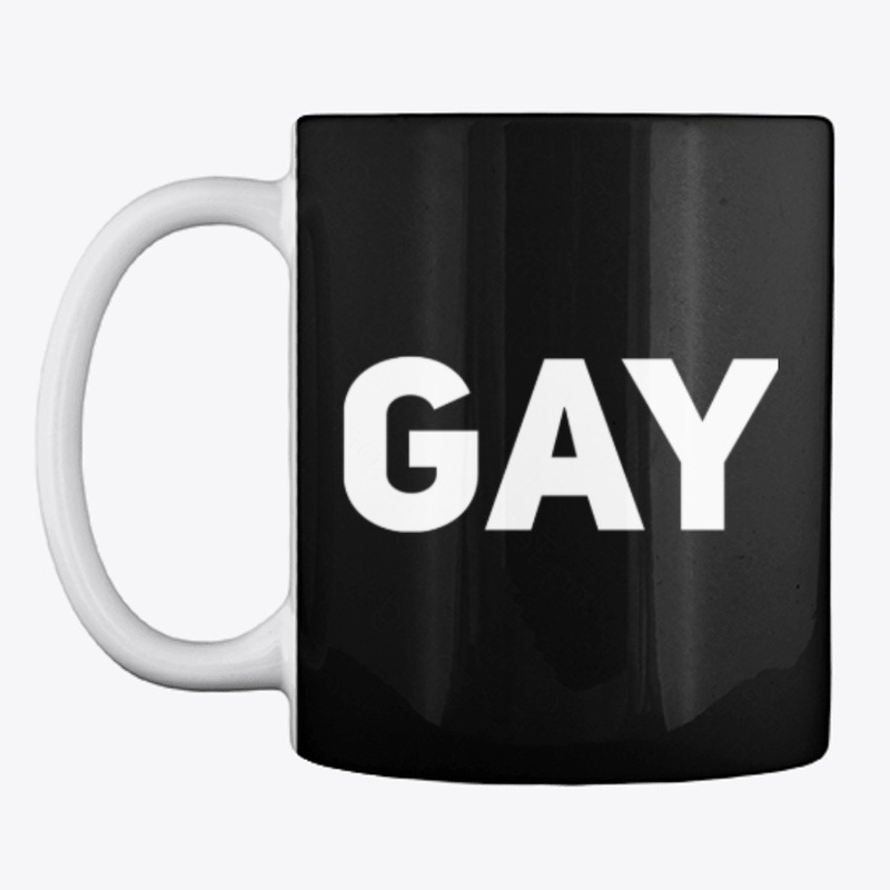 Gay White Font