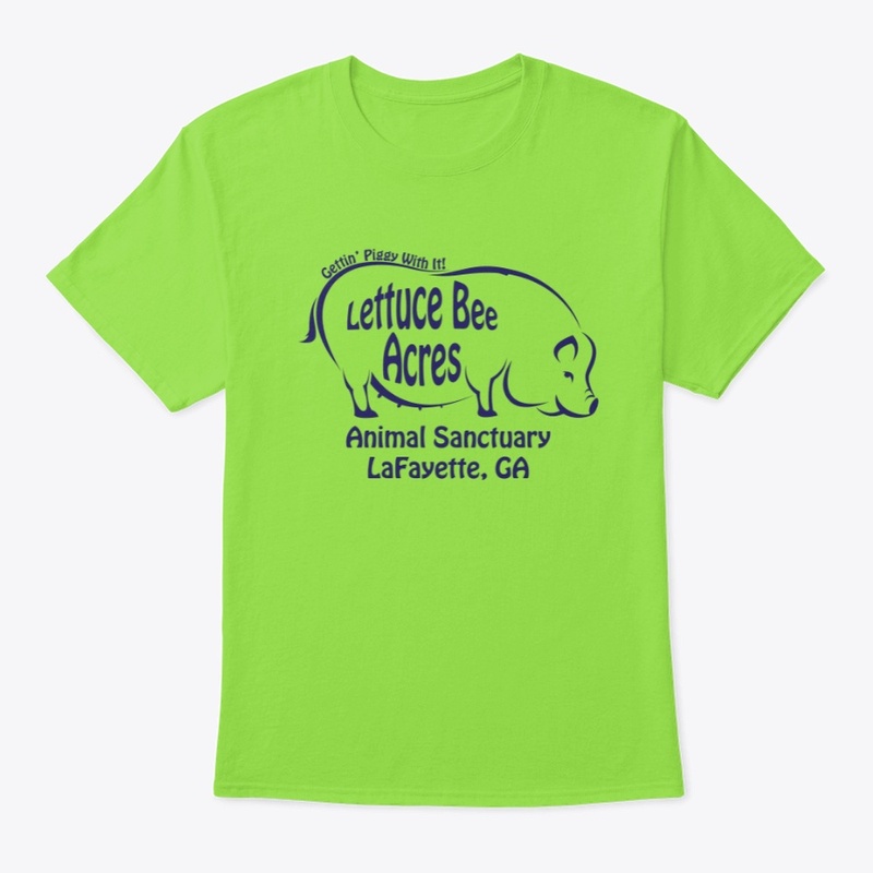 Lettuce Bee Acres Pig in Blue
