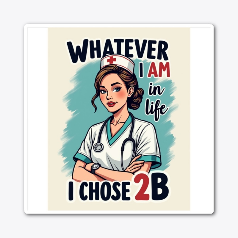 Choosing to be a Nurse is cool
