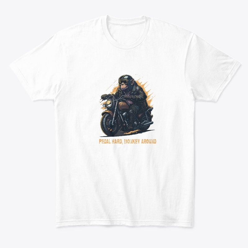  Cool Monkey ,pedal hard, Funny Animal 