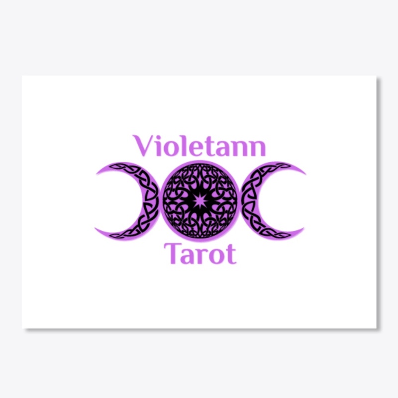 Violetann Tarot Logo (black)