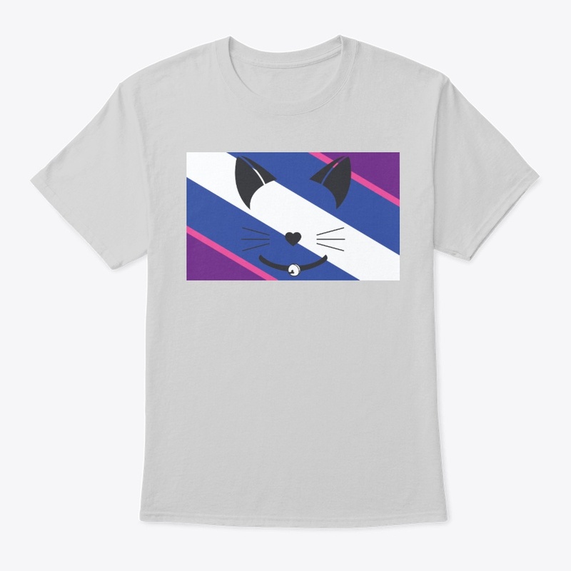 Mens Kitten Pride Flag Tee Design