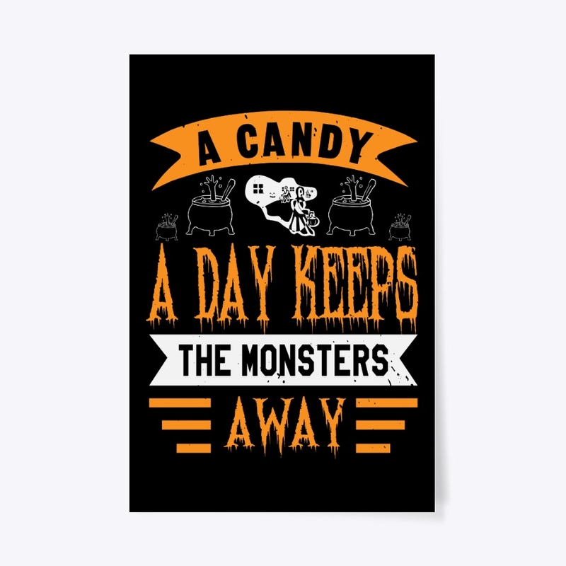 A Candy A Day Keeps Monsters Away