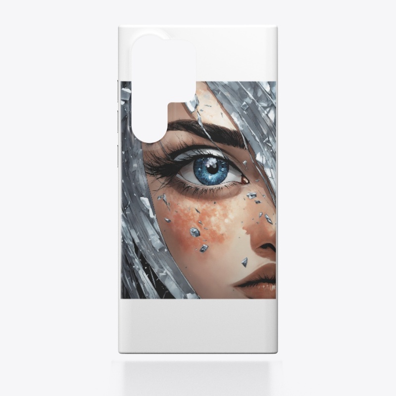 Stormy gaze women's eye t-shirt