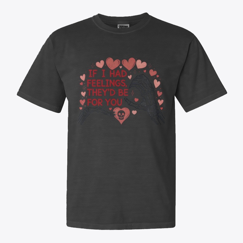 "Funny Skeleton Love T-Shirt