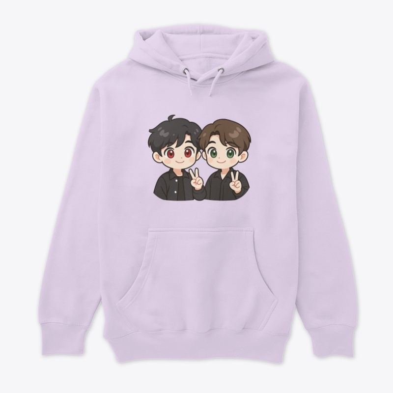 BJYX Chibi Duo Art | Peace Sign Pose