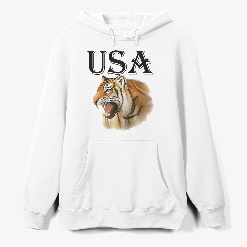 USA Tiger T shirt
