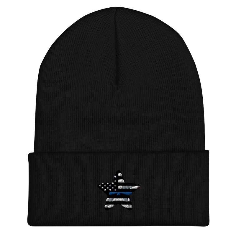 Blue Line Beanie