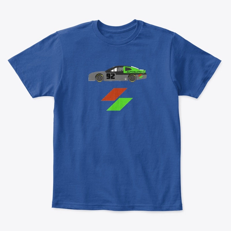 AutoSloth Race Car Kids Tee