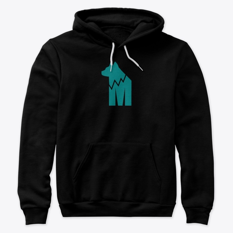 Teal MDog Hoodie