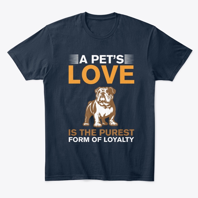 A pet’s love t shirt 