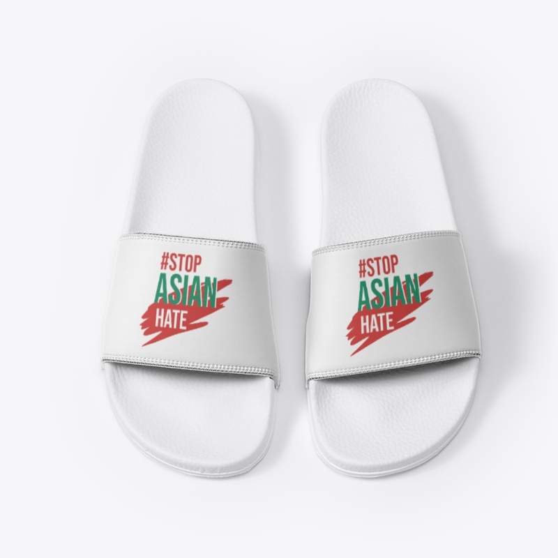 stop asian hate white slides