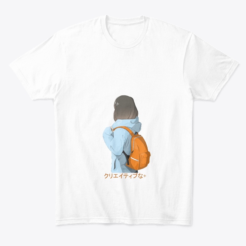 Orange bag T-shirt