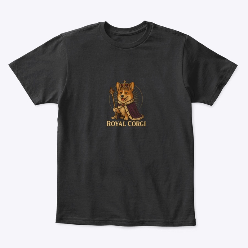 Royal Corgi – Crowned Dog Tee
