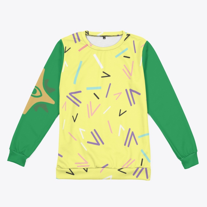 women tee- all over print