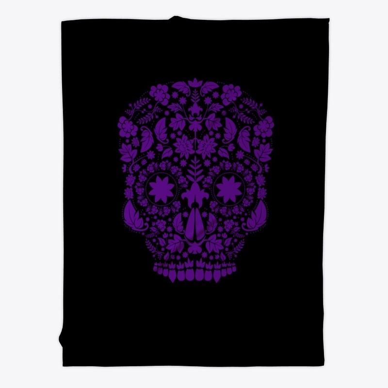 Purple Sugar Skull