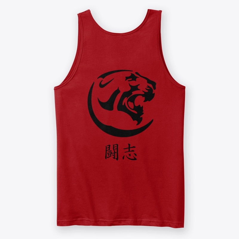 Panther fighting spirit black logo