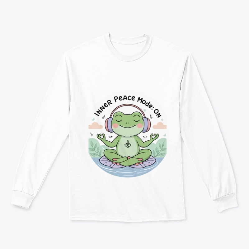 Inner Peace Mode Frog Tee