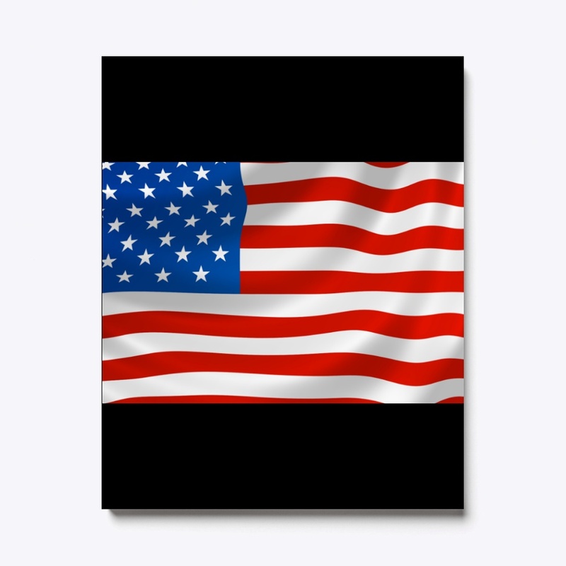 Beautiful American Flag Tee Tshirt