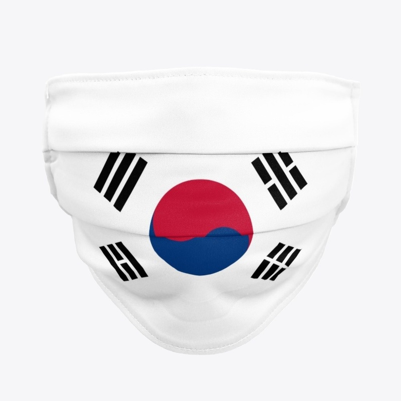 South Korea Flag Mask