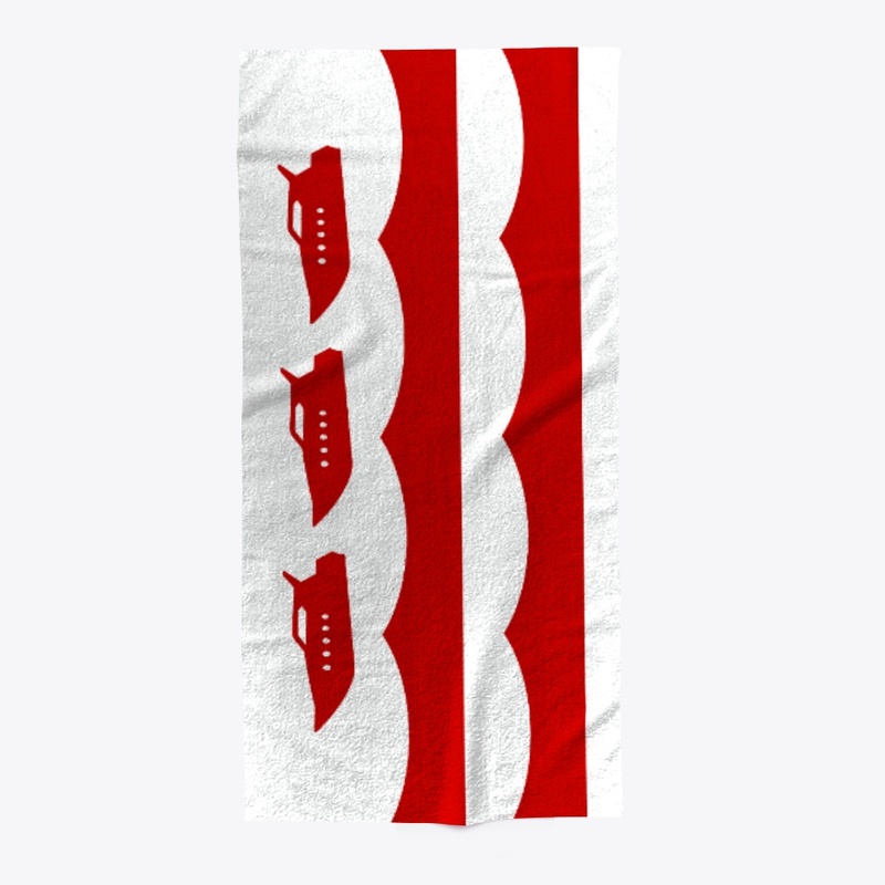 Red Line Yacht Club Logo Towel