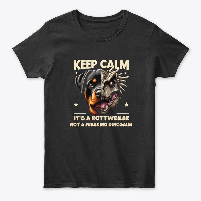 It's a Rottweiler, not a Dinosaur