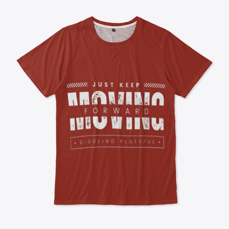 sleek black motivation t-shirt 