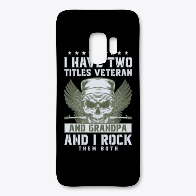 Veteran and Grandpa, two Titles, 
