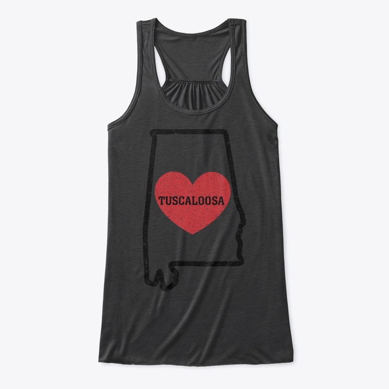 Tuscaloosa Alabama Heart Shirt City 