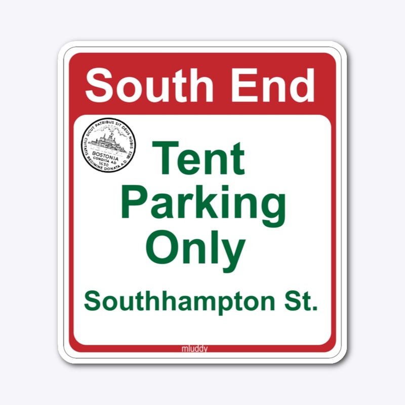Boston Parking Sign