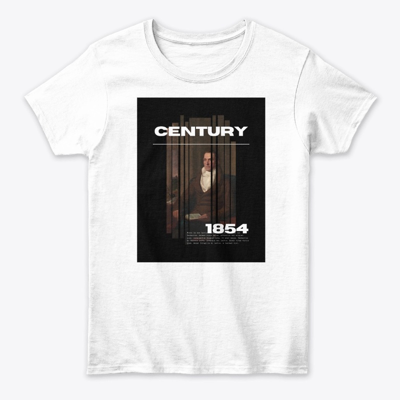 The new t-shirt design 'CENTURY 1854'