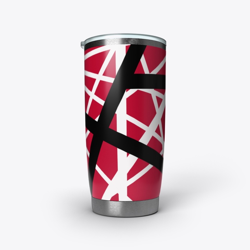 Red, Black and White Stripes