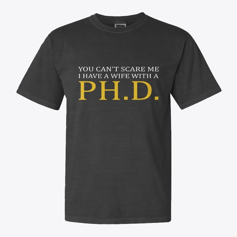 Funny Husband Wife Ph.D. Pride Design
