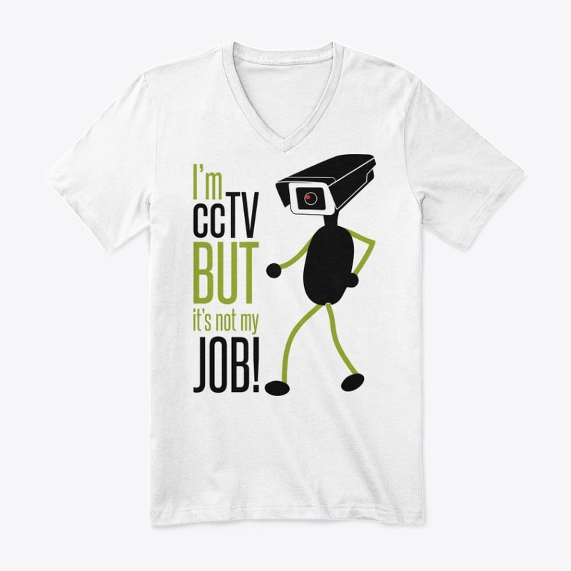 CCTV job tee-shirt design
