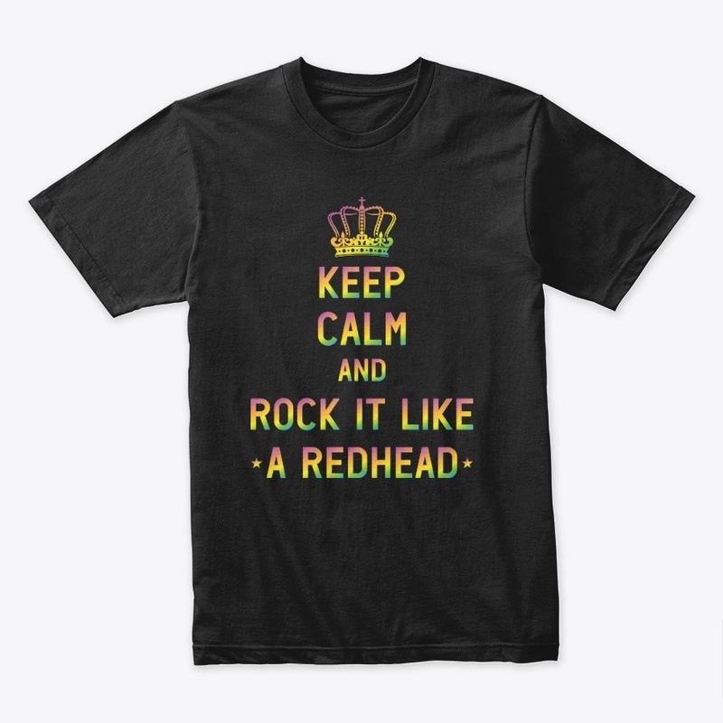 Rock It Like A Redhead Sticker