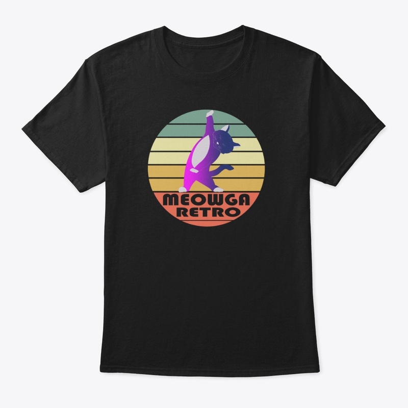 Yoga retro meowga