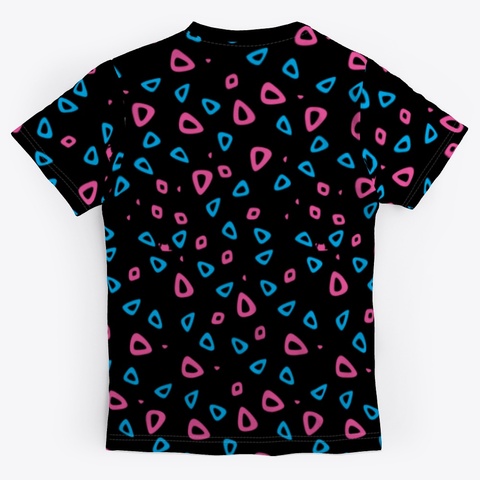 Data Dave Stream Shirt Black T-Shirt Back