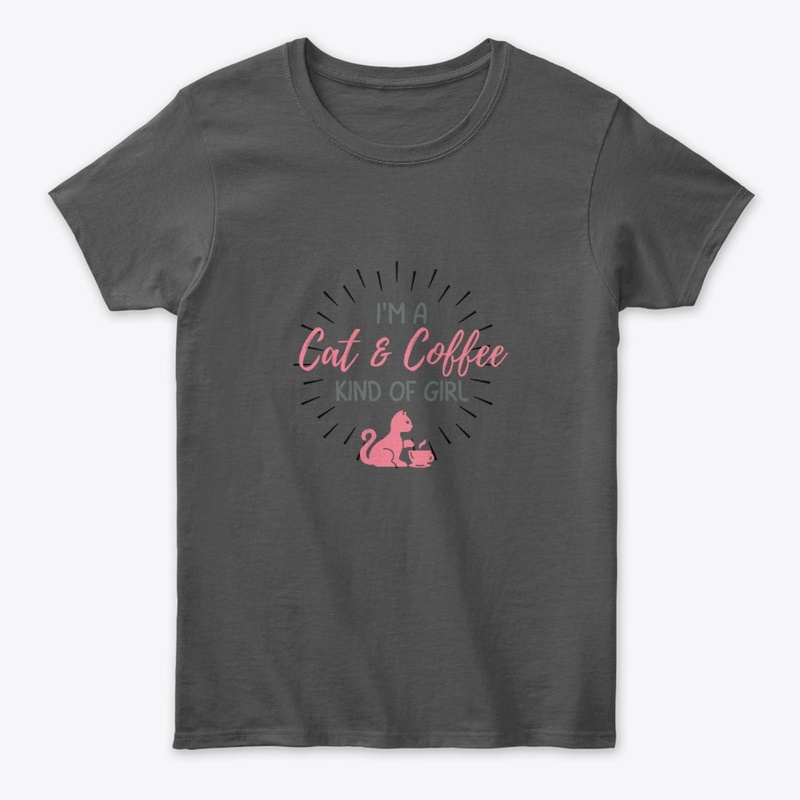 Cat& Coffee Kind of Girl