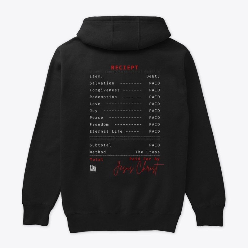 Jesus Paid It All FONT/BACK
