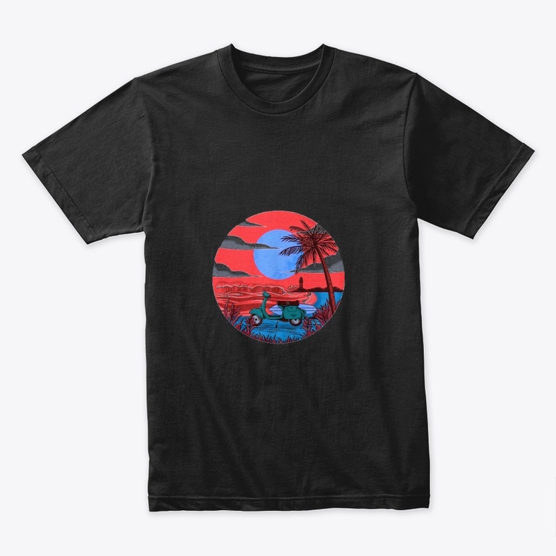 Sun art t shirt