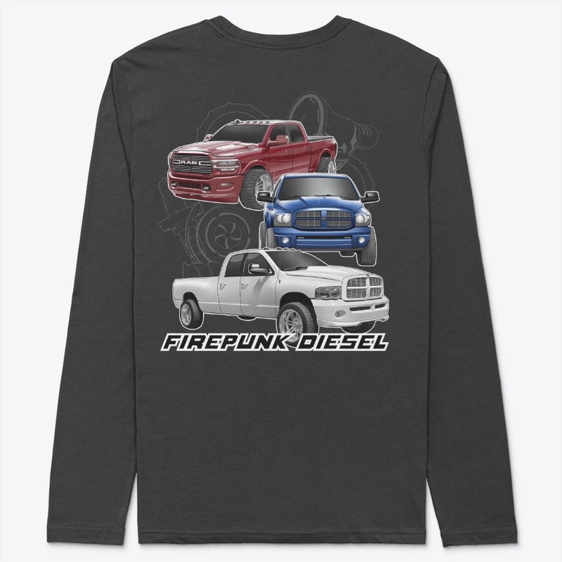 Red, White & Blue Truck Design