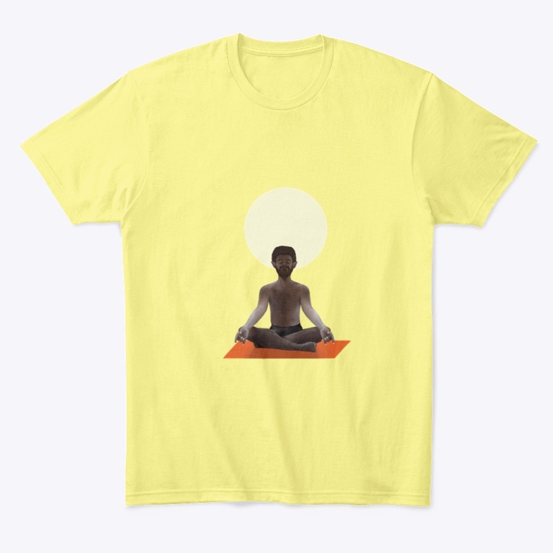 Meditating werewolf