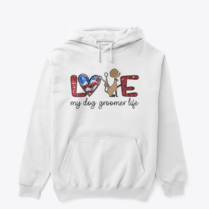 Dog Groomer Love Hoodie 