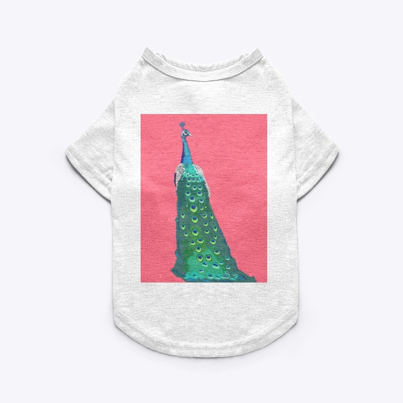 Peacock 3 on Salmon